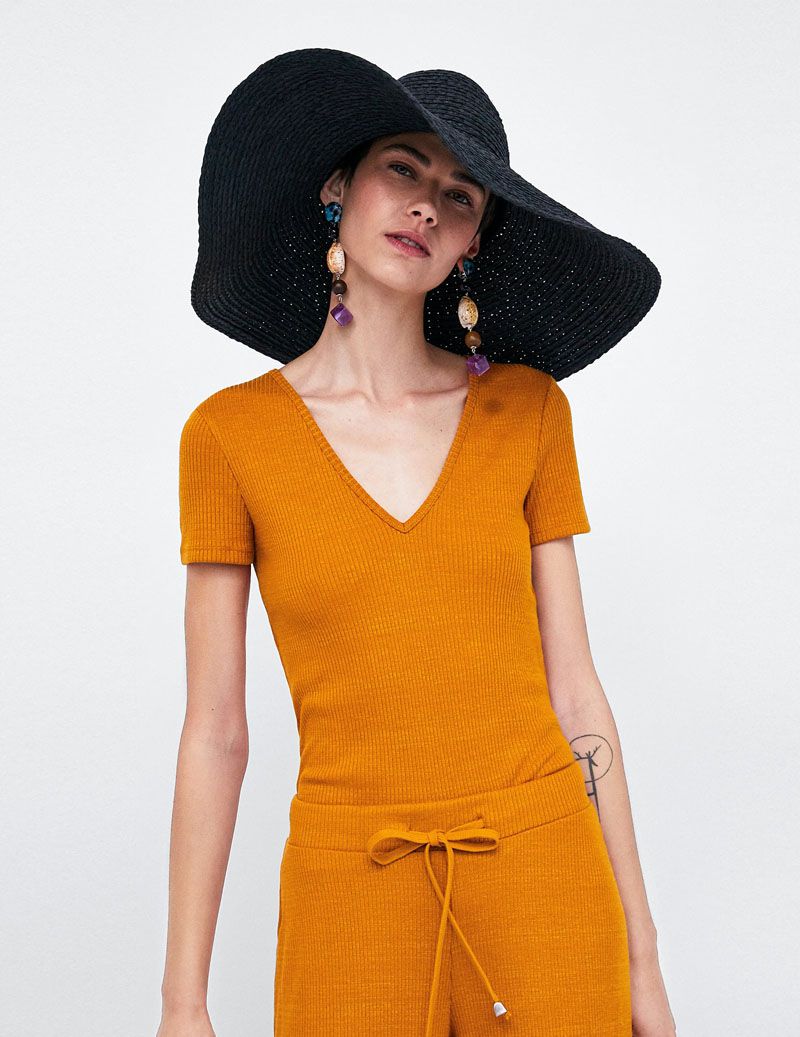 Linen Ribbed Top - Image 3