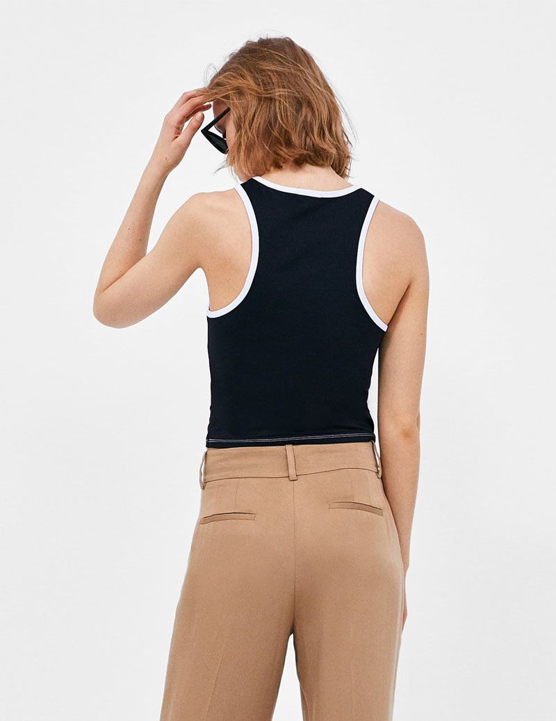 Top With Contrasting Trym - Image 3