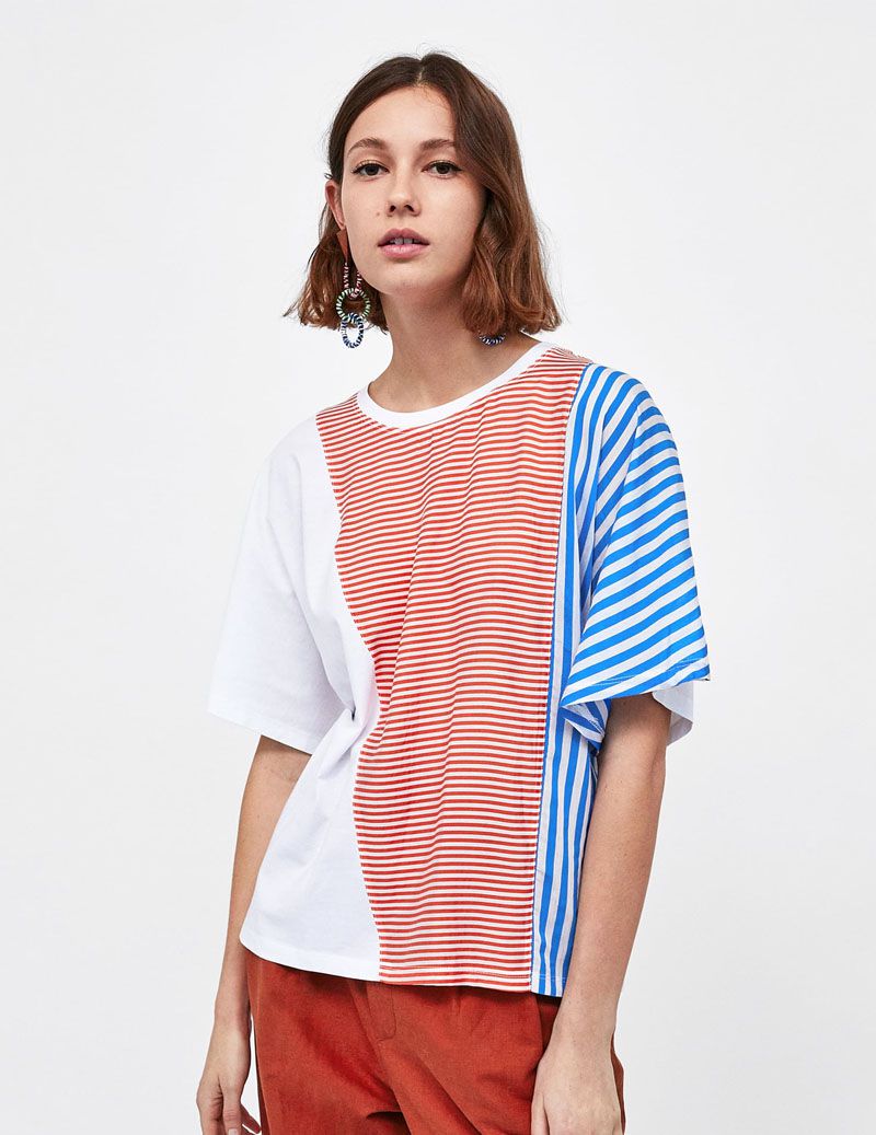 Contrasting Stripes Top - Image 4