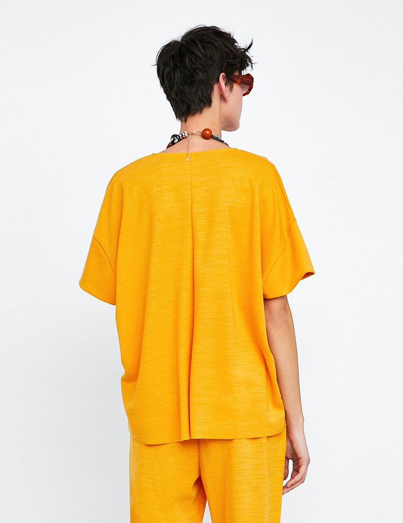 Color Oversize T-Shirt - الصورة 2