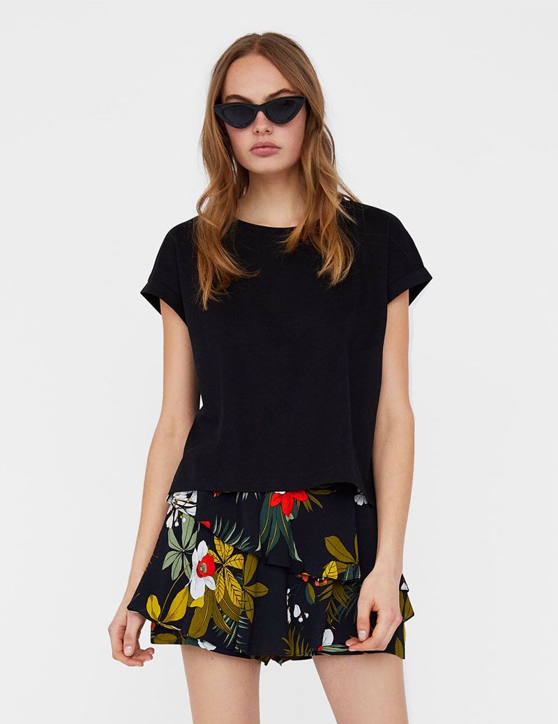 T-Shirt Black Bat Wings - Image 4