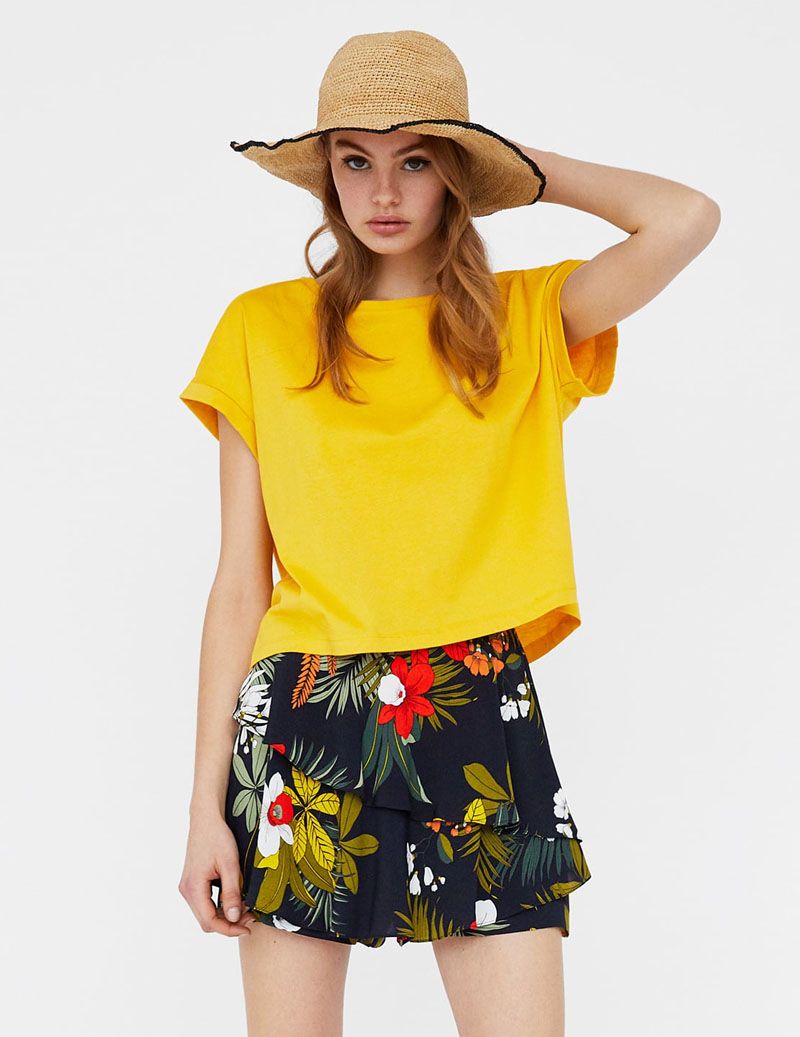 Basic Chopped T-Shirt - Image 3