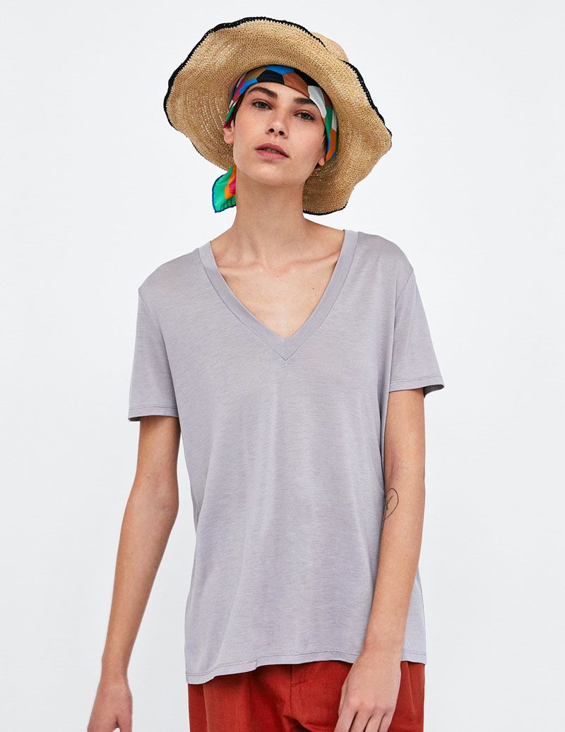 Basic Loose Fitting T-Shirt - الصورة 3