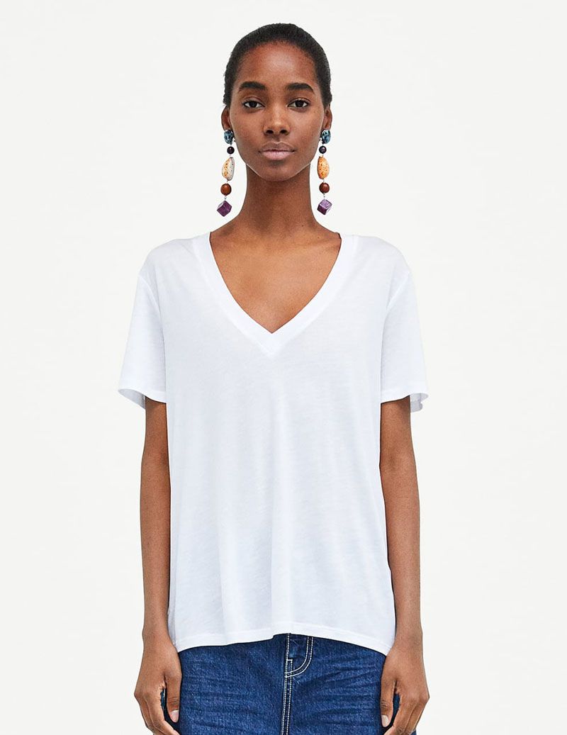 Basic Loose Fitting T-Shirt - الصورة 2