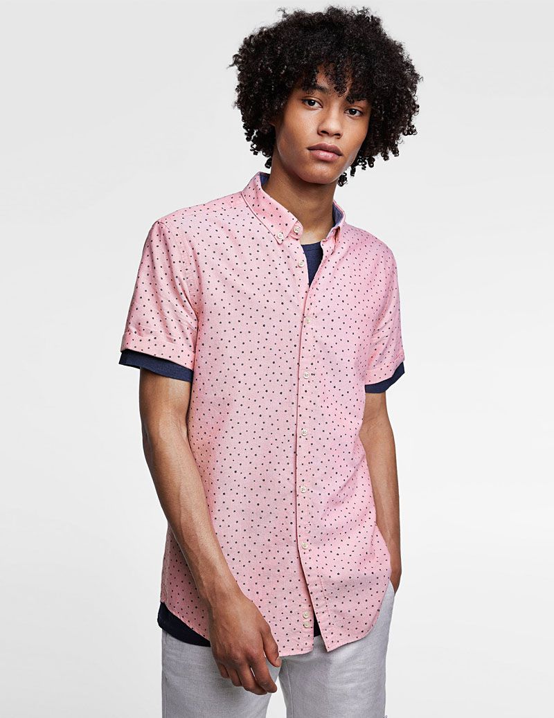 Printed Oxford Shirt - Image 3