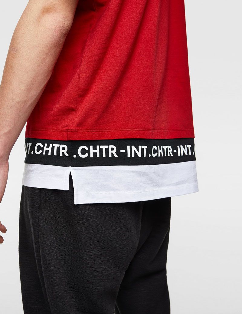 Color Block Print T-Shirt - Image 4