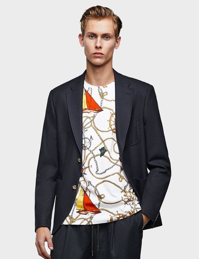 White Sailing T-Shirt - Image 3