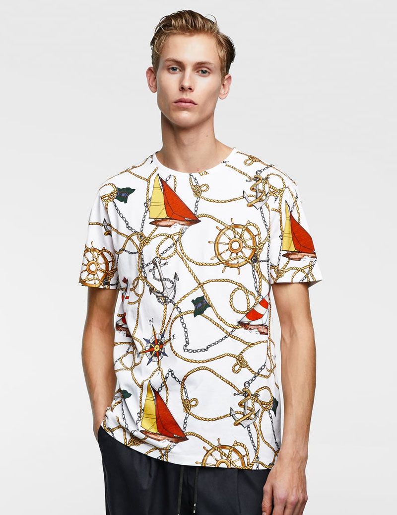 White Sailing T-Shirt