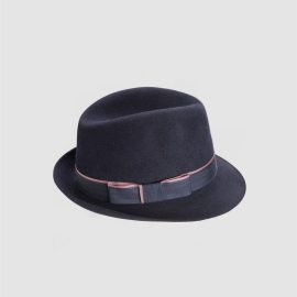 Black Men Fedora Hat