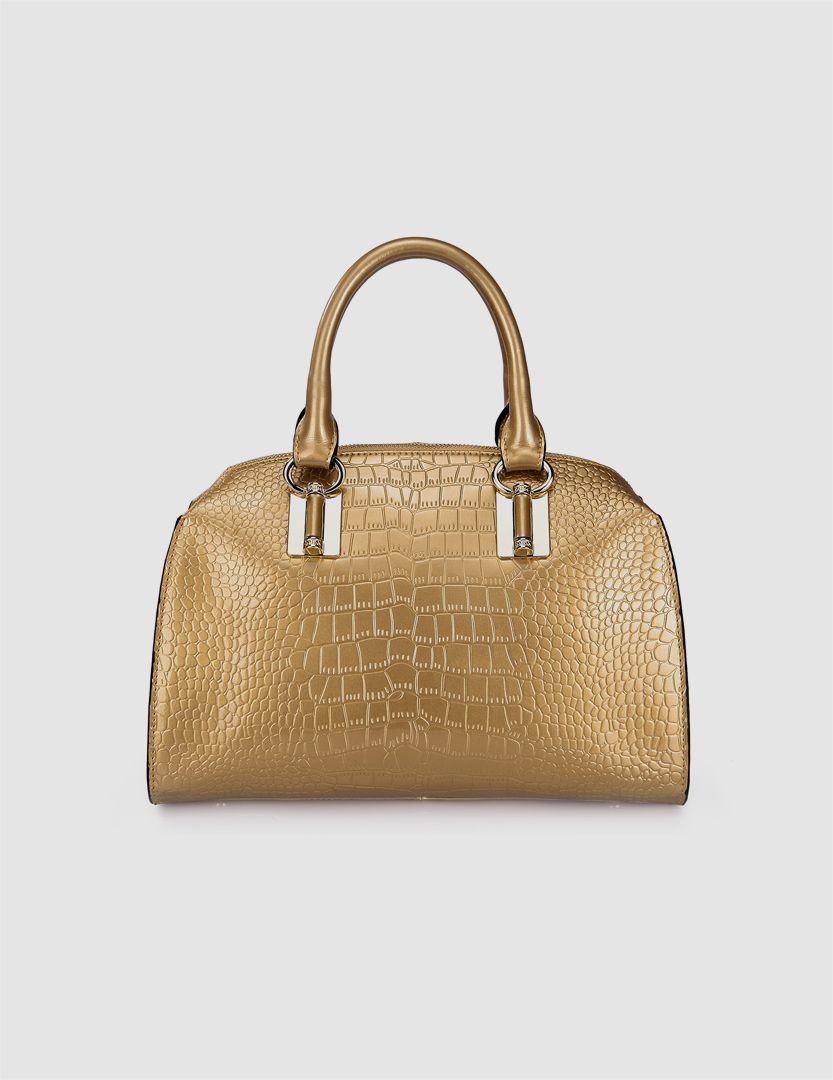 Kingsnake Print Leather Backpack - الصورة 5