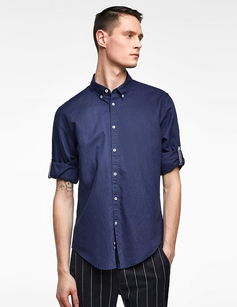 Color Hooded Shirt - الصورة 2