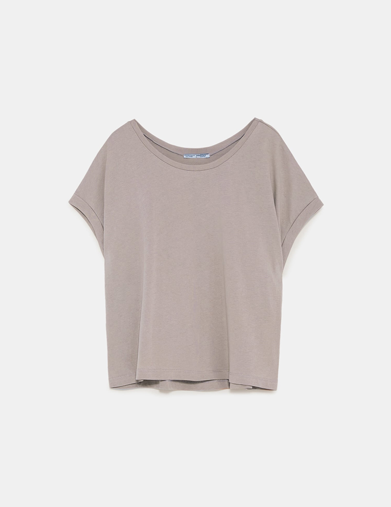 T-Shirt Gray Bat Wings