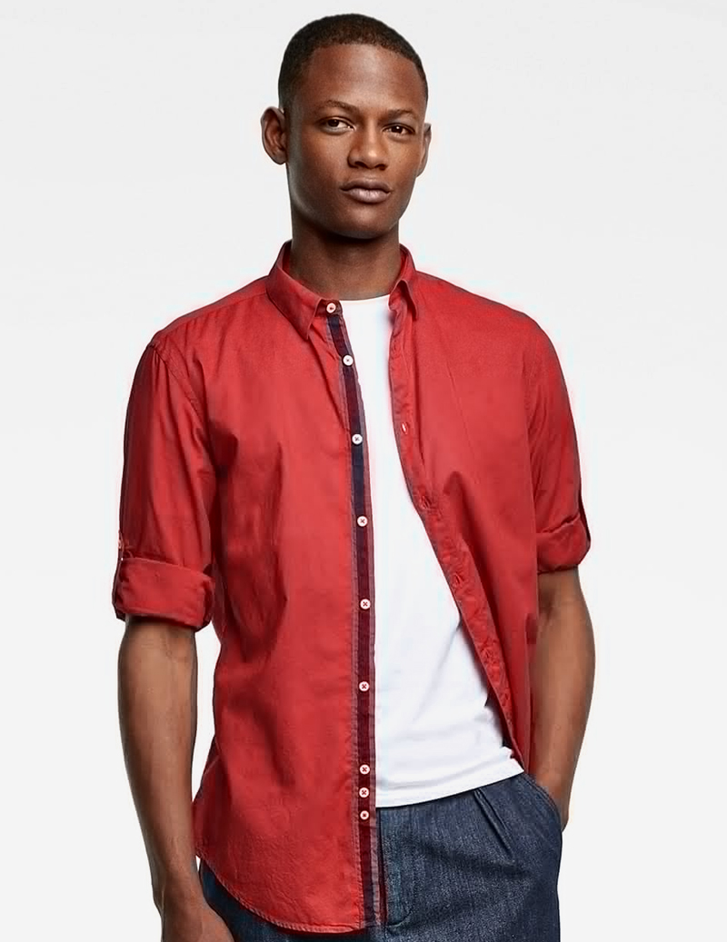 Color Block Print T-Shirt - Image 2